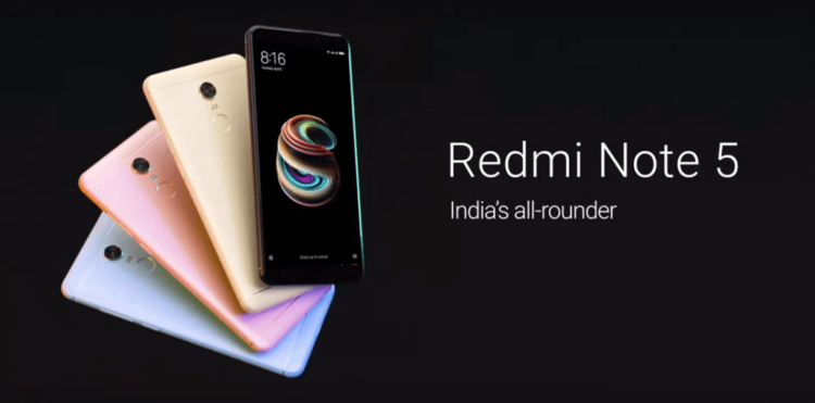 Xiaomi Redmi Note 5 и 5 Pro представлены официально. Фото.