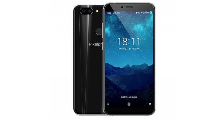 Pixelphone M1 — представлен российский смартфон. Фото.