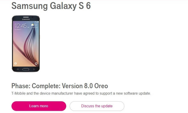 Samsung обновит до Android Oreo флагманы трехлетней давности. Фото.