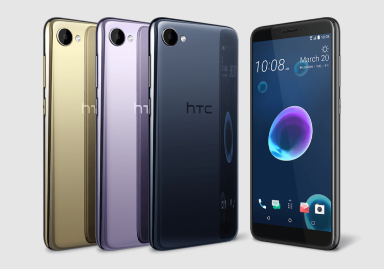 HTC представила Desire 12 и 12 Plus. Фото.