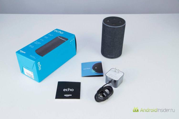 Видеообзор: Amazon Echo — умная колонка без знания языка. Фото.