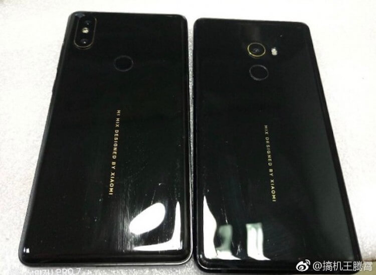 Xiaomi Mi Mix 2s показали на шпионском снимке.. Фото.
