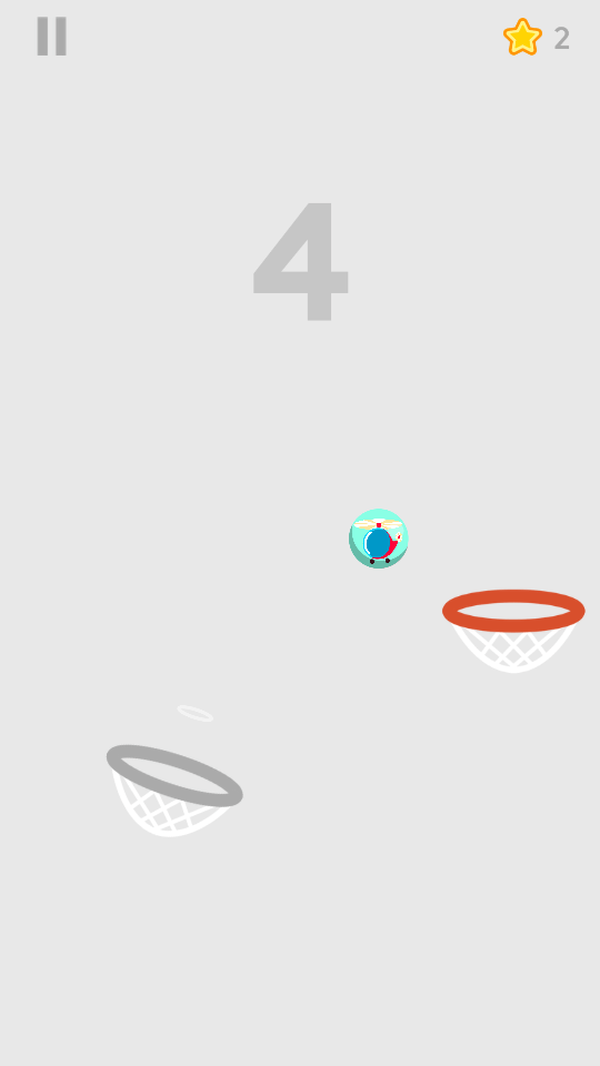 Dunk Shot — элементарный баскетбол от Ketchapp. Dunk Shot — элементарный баскетбол от Ketchapp. Фото.