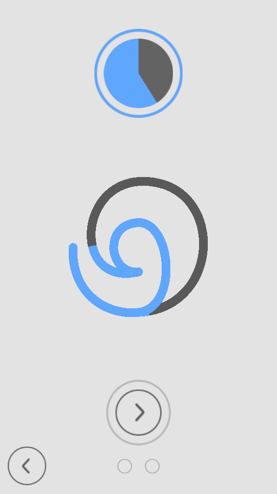 Black Blue — минималистичный пазл для разноцветного удовольствия. Фото.