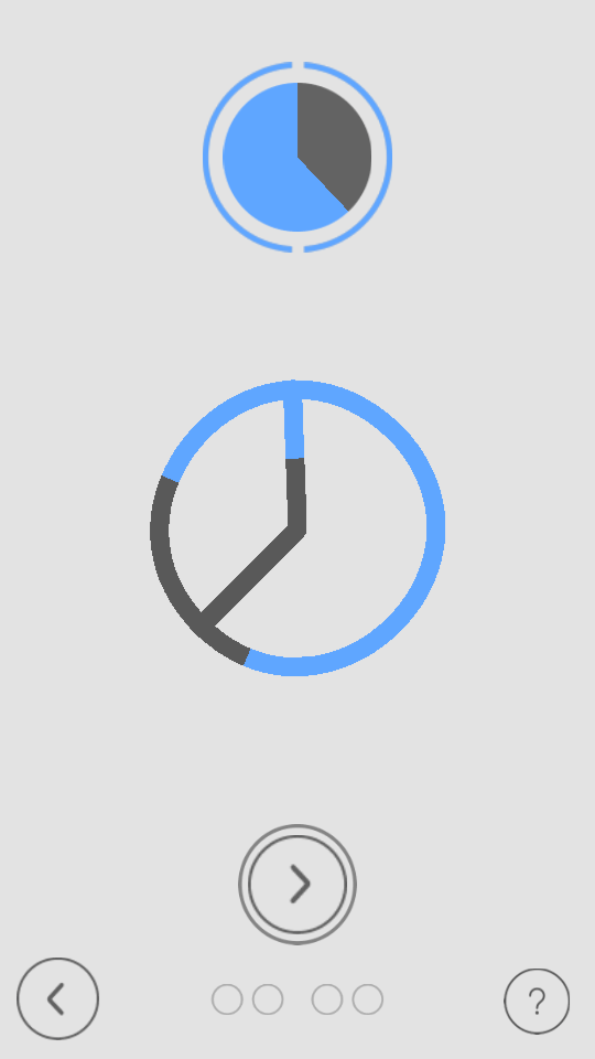 Black Blue — минималистичный пазл для разноцветного удовольствия. Фото.