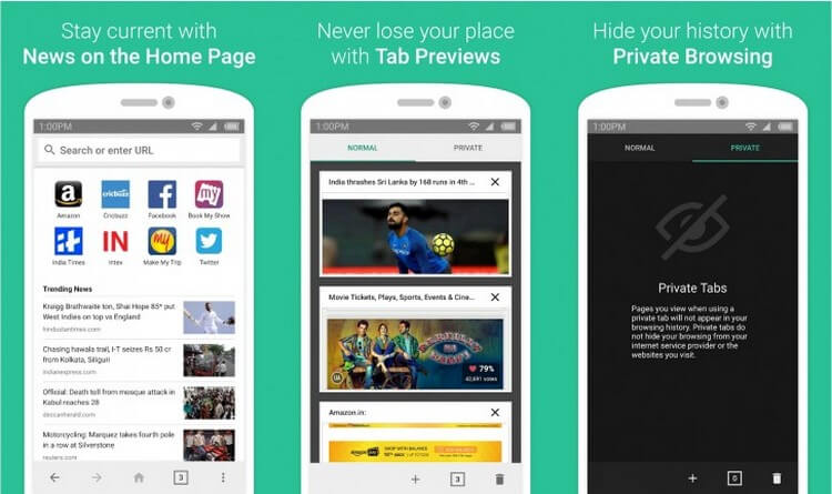 Amazon представила ультралегкий браузер для Android.. Фото.