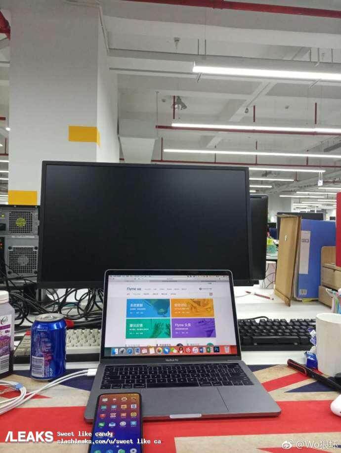 Meizu 15 может удивить дизайном. Фото.