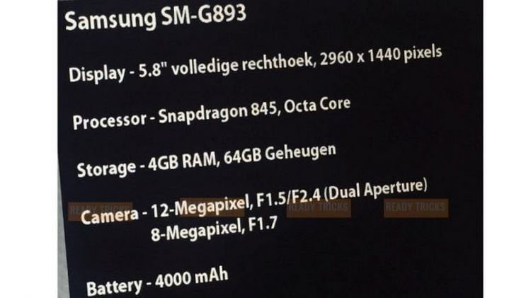 Samsung выпустит улучшенную версию Galaxy S9 с аккумулятором на 4000 мАч. Фото.