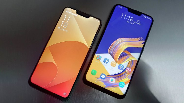 Топ-8 смартфонов со стереодинамиками (2018). Asus ZenFone 5 и ZenFone 5z. Фото.