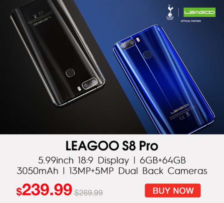 Какие смартфоны LEAGOO можно получить со скидкой 20 %. LEAGOO S8 Pro. Фото.