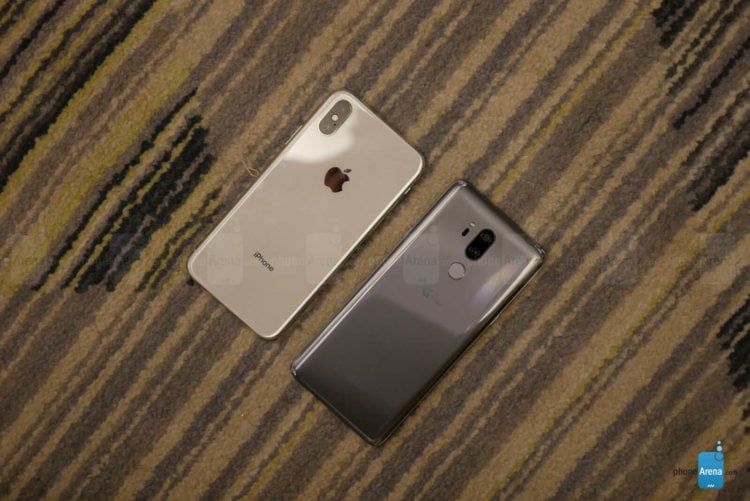 LG G7 ThinQ уже сравнили с iPhone X. Камера LG G7 ThinQ — разрешение сенсоров выше, чем у iPhone X. Фото.