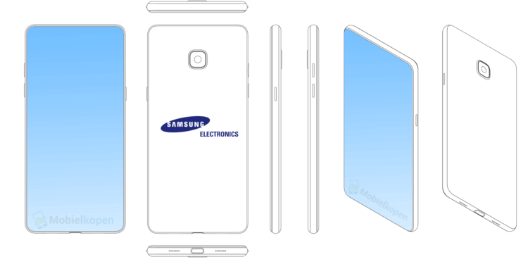 Как Samsung называет Galaxy S10? В экране Samsung Galaxy S10 может появиться выемка. Фото.