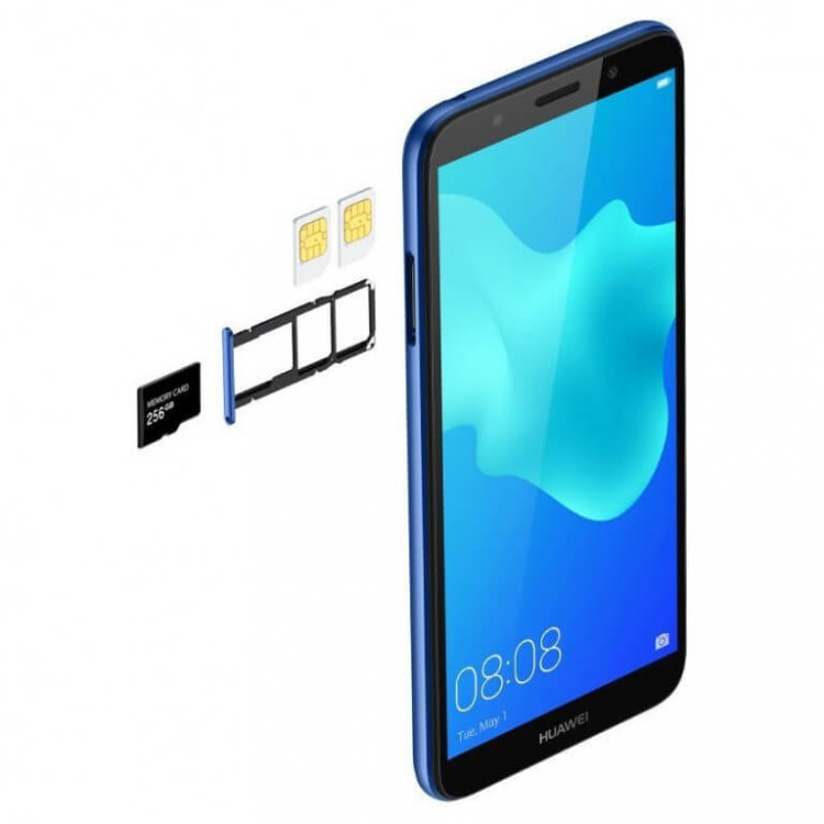 Huawei тихо анонсировала энергосберегающий Y5 Prime (2018) с Face Unlock. Фото.