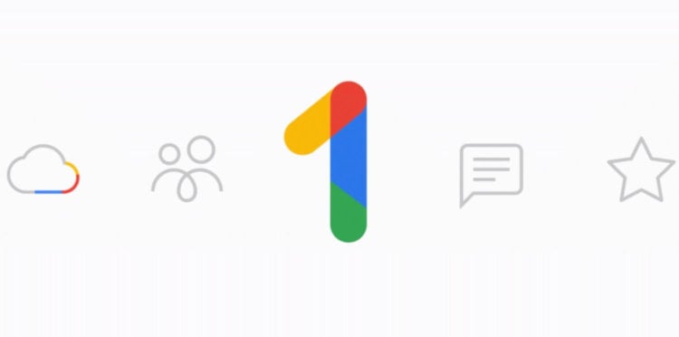 Приложение облачного хранилища Google One появилось в Google Play. Фото.