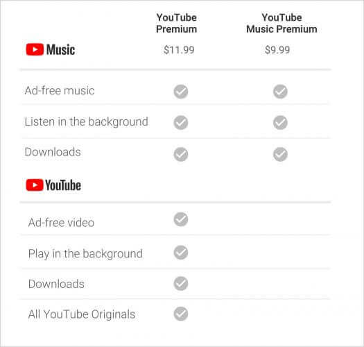 Google запускает YouTube Music и YouTube Premium в России. Фото.