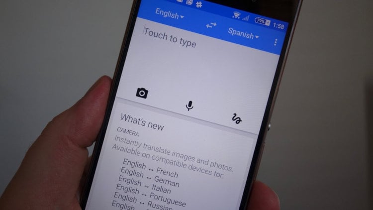 Google научила офлайн-переводчик работать почти так же эффективно, как в онлайне. Фото.