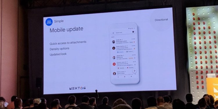 Google показала обновленное приложение Gmail для Android. Что нового? Новые функции Gmail. Фото.