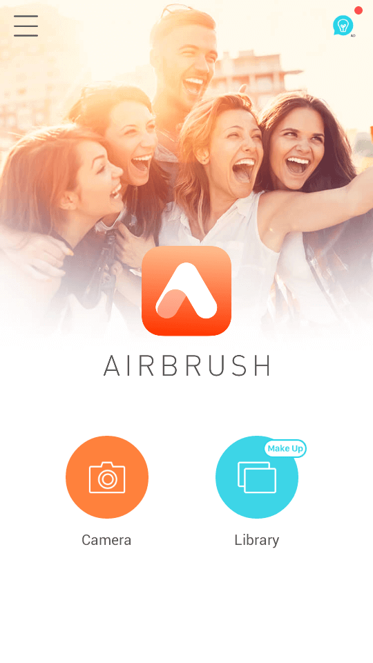AirBrush — редактор селфи для ленивых и стеснительных. Фото.