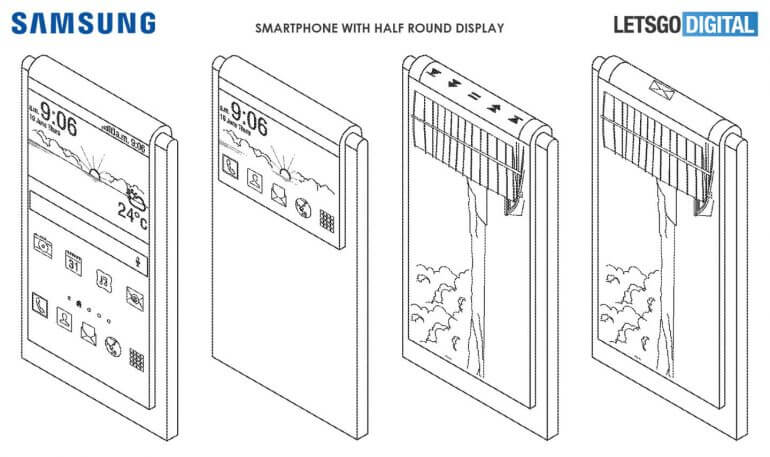 Samsung патентует смартфон без селфи-камеры