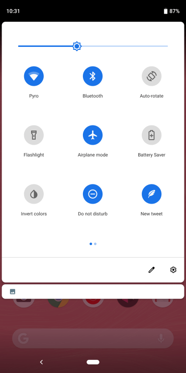 Что нового в Android P Developer Preview 4? Детали обновления. Новые иконки Google Material Theme. Фото.