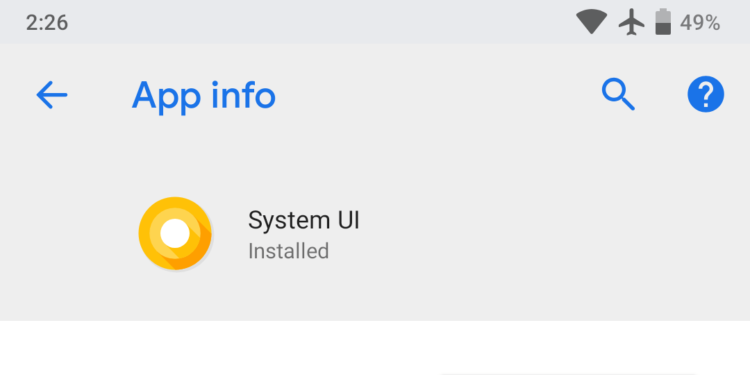 Что нового в Android P Developer Preview 4? Детали обновления. Новая иконка Android P System UI. Фото.
