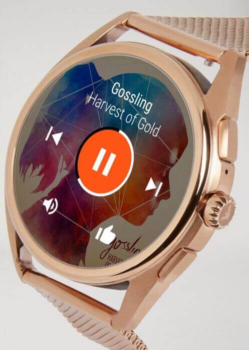 Представлены новые умные часы от Armani на Wear OS. Фото.