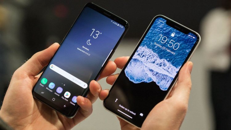 Samsung высмеяла скорость работы iPhone X в новой рекламе. Фото.