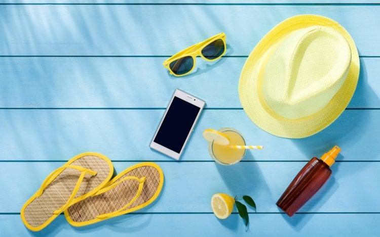 Как защитить свой смартфон от жары и солнца. Фото.