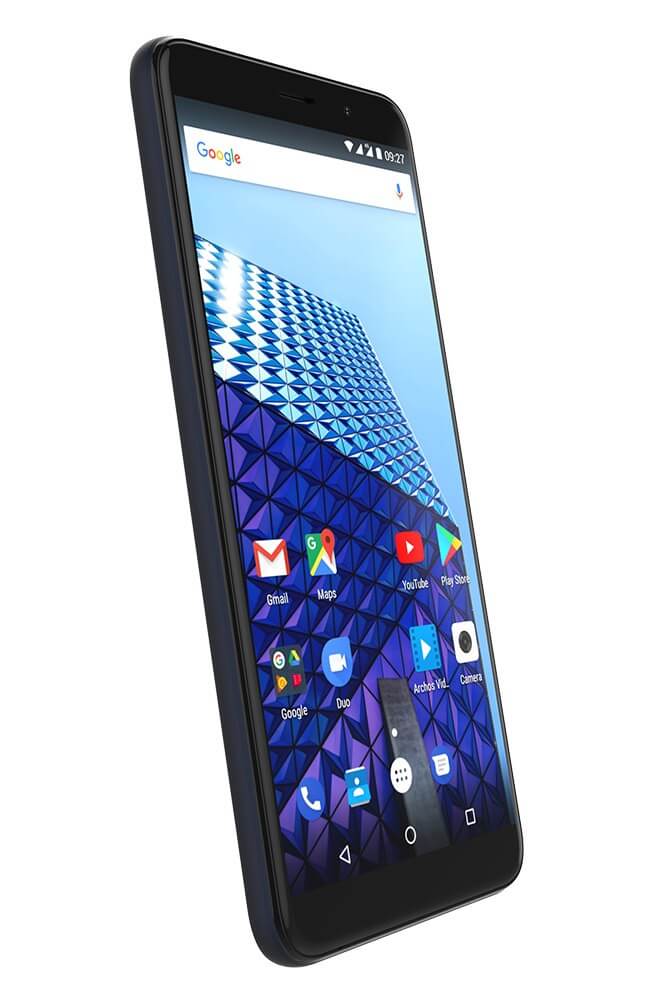 Android Go-смартфон за 80 евро с современным большим экраном представлен. Archos Access 57. Фото.