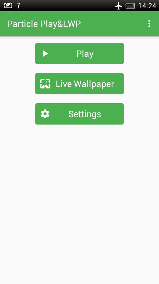 Particle Live Wallpaper — живые обои для Android + карманный антистресс. Фото.