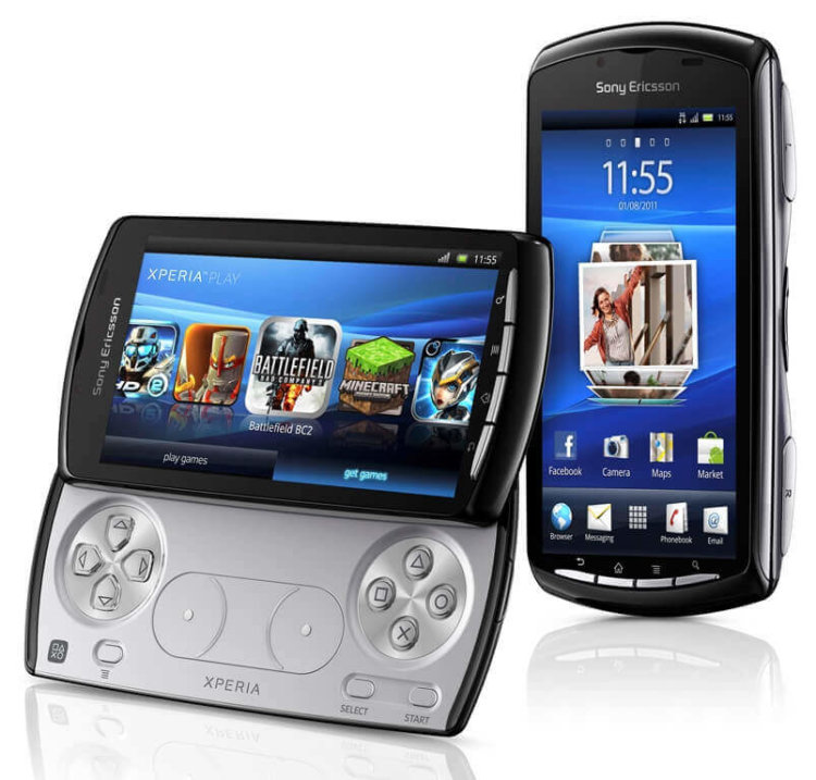 Sony, время выпускать PlayStation Phone. Sony Ericsson Xperia Play. Фото.