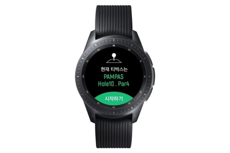 Samsung анонсировала новые Galaxy для любителей спорта. Samsung анонсировала часы Galaxy Watch Golf Edition. Фото.