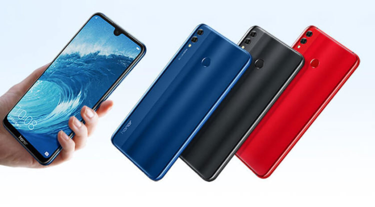 Huawei представила огромные смартфоны Honor 8X и 8X Max. Фото.