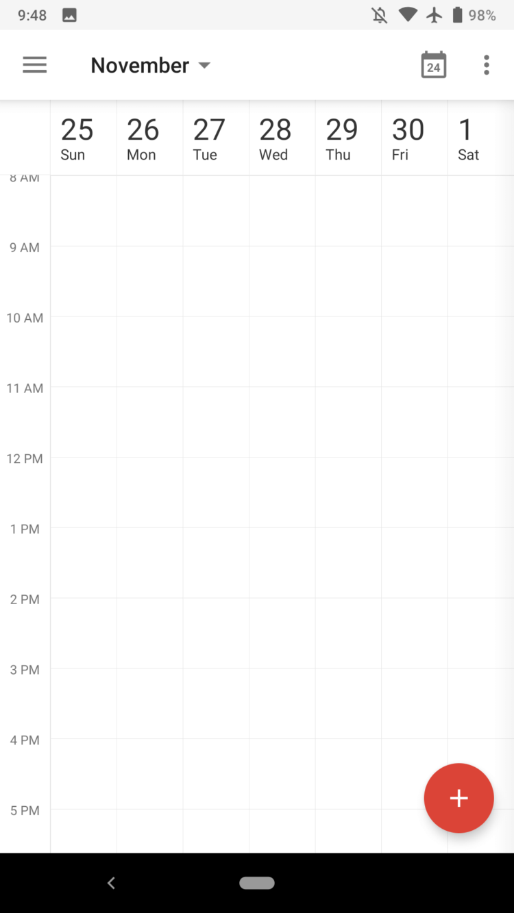 Google выпускает Календарь 6.0 с обновлённым дизайном. Как выглядит приложение? Фото.