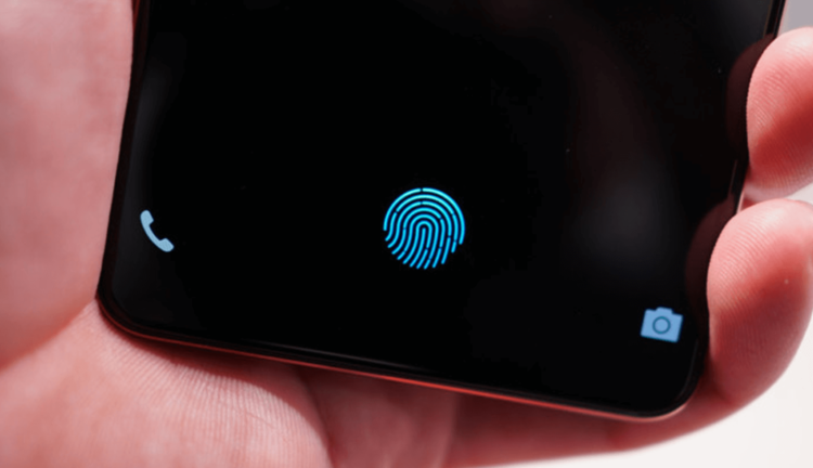 Samsung встроит сканер пальцев в дисплей смартфона раньше, чем ожидалось. Фото.