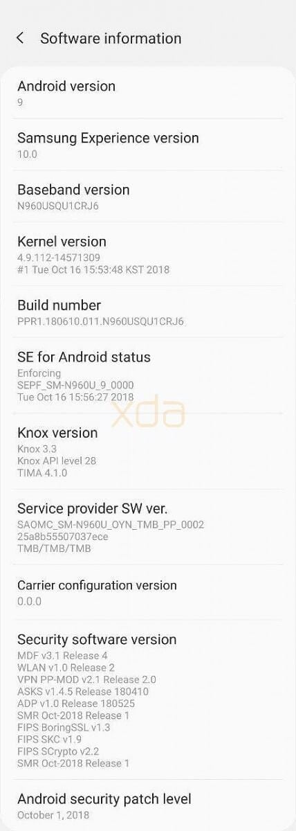Android 9 Pie для Samsung Galaxy — новые жесты и скриншоты. Samsung Experience 10 с Android 9 Pie для Samsung Galaxy. Фото.