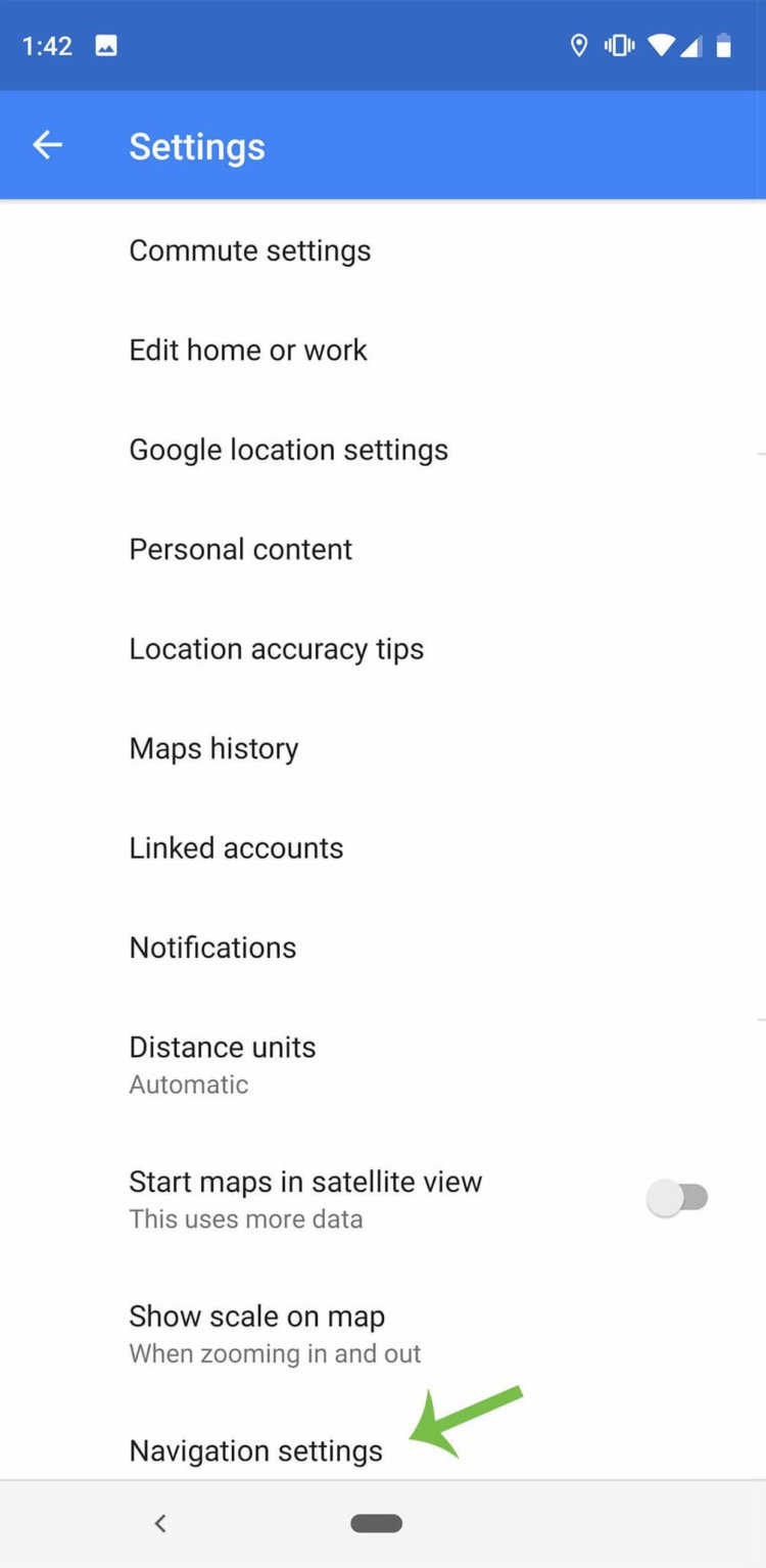 Как включить тёмную тему в Google Картах на Android-смартфоне. Фото.