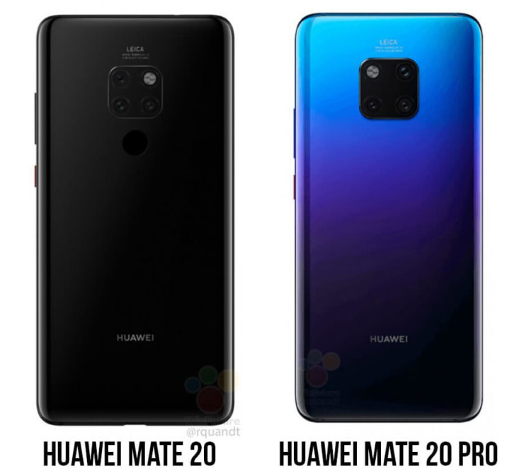 В чем разница между Huawei Mate 20 и Mate 20 Pro? Светодиодная вспышка. Фото.