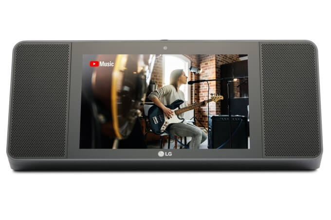 8-дюймовый экран и мощный звук — в новинке LG. Умный дисплей LG XBOOM AI ThinQ WK9 — технические характеристики. Фото.