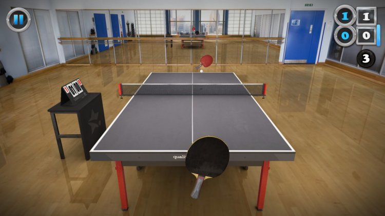 Table Tennis Touch — лучшая игра про теннис. Фото.