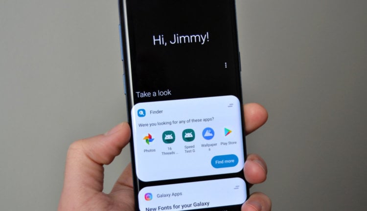 Samsung показала красоту оболочки One UI на видео. Фото.