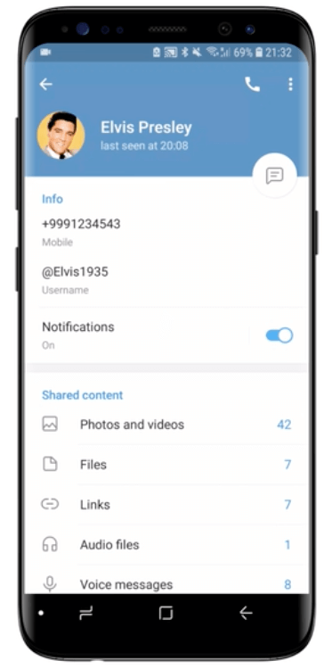 Telegram выпустила обновление мессенджера для Android. Чем удивляет версия 5.0? Фото.
