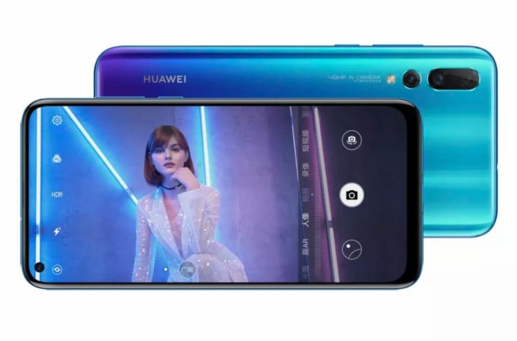Huawei представила смартфон Nova 4 с 48-мегапиксельной камерой. Фото.