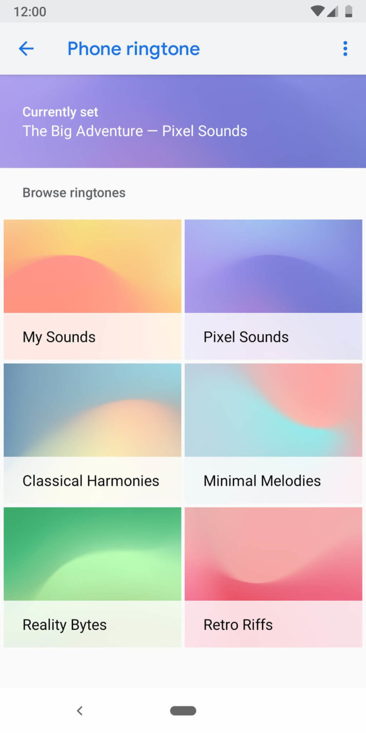 Приложение Pixel Sounds 2.0 с фирменными рингтонами Google доступно для скачивания. Фото.