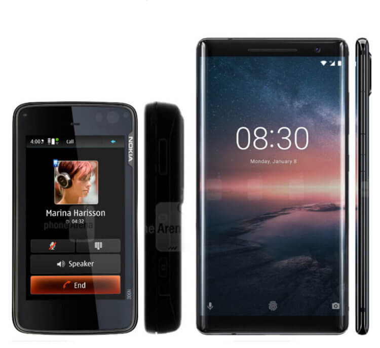 Сравниваем телефоны 2009 года с их современными преемниками. Nokia. Фото.