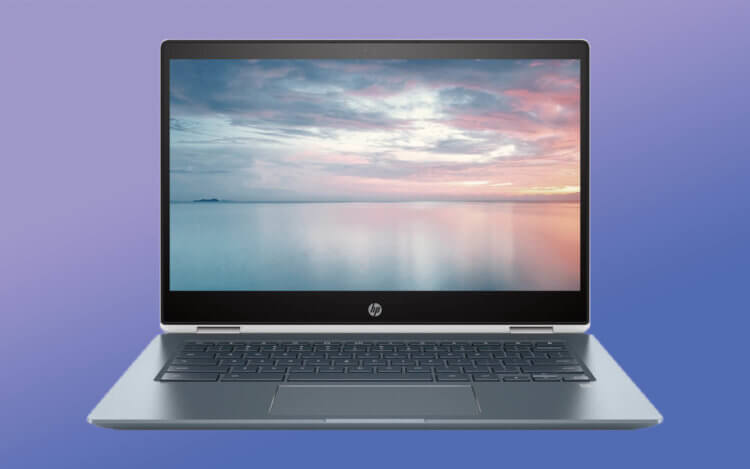 Топ-10 лучших Chromebook на Google Chrome OS. HP Chromebook x360 14. Фото.