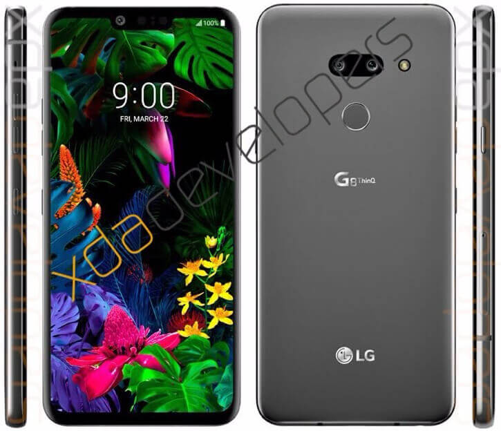 Самые ожидаемые смартфоны февраля (2019). LG G8 и V50 ThinQ. Фото.