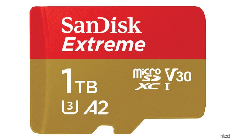 Сохрани весь интернет: SanDisk показала карту памяти microSD на 1 Тб. Фото.