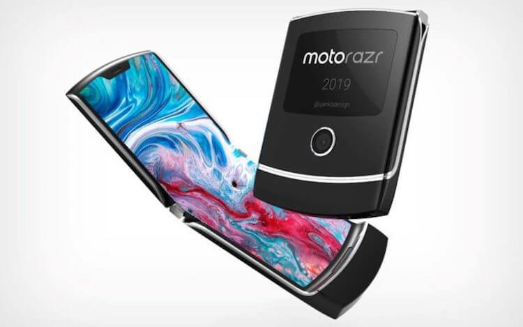 Motorola тоже делает складной смартфон. Но не как все. Фото.