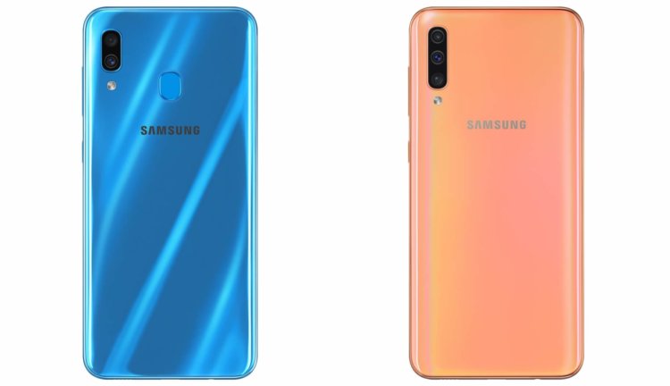 Samsung анонсировала Galaxy A50 и Galaxy A30: дисплей Infinity-U, мощная начинка и модные вырезы в экране. Фото.